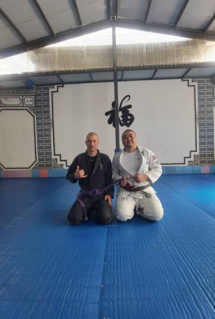 Purple belt · February 25, 2024 · Promoted by Jerry Sonenarong