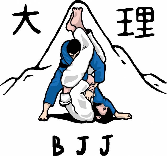 First logo of Dali BJJ (大力巴西柔术)
