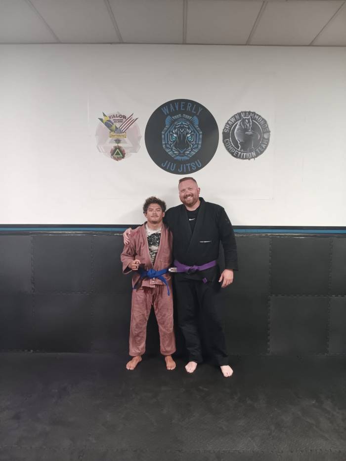 Purple belt · August 7, 2025 · Promoted by Matthew Wethington