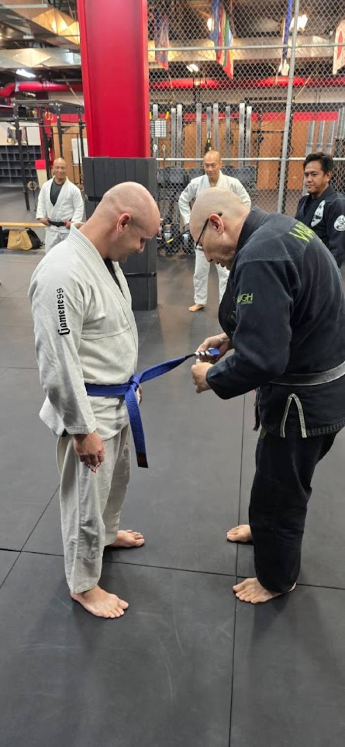 Blue belt · March 5, 2023 · Promoted by Professor Aline Krisner