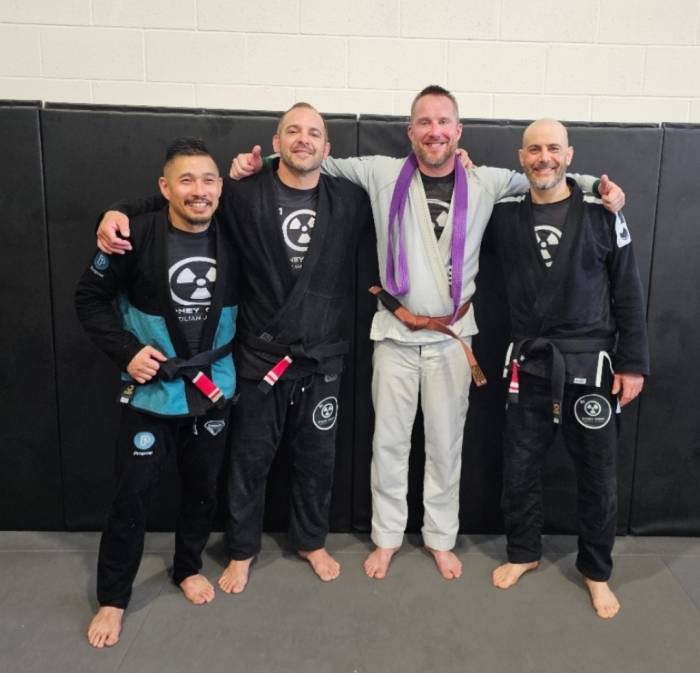 Brown belt · June 22, 2025 · Promoted by Mat Rocca