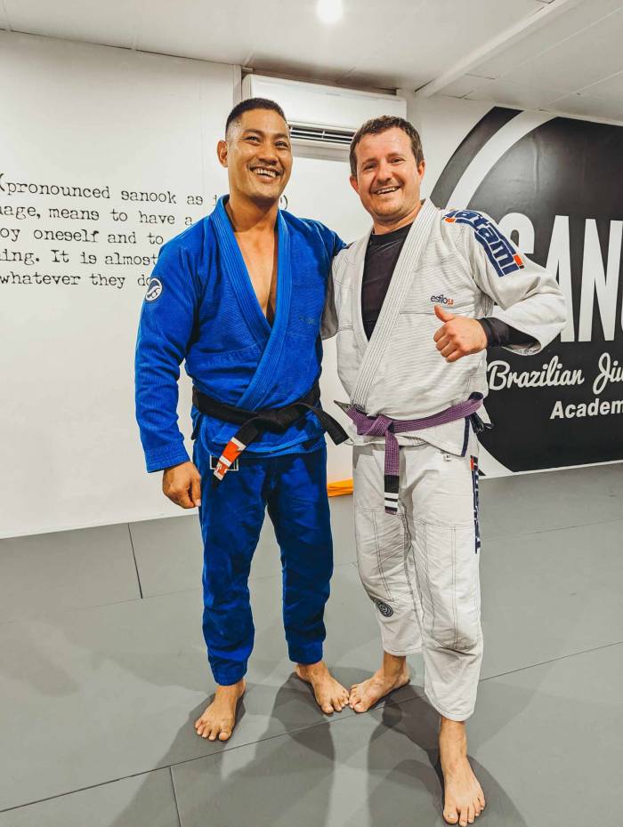 Purple belt · April 7, 2016 · Promoted by Fabricio Menna   ( Black belt under Roberto Godoi G13)