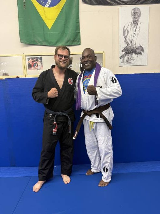 Brown belt · August 14, 2025 · Promoted by Jay Speight