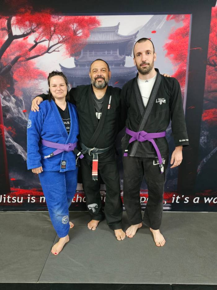 Purple belt · February 24, 2024 · Promoted by Jacques Wagner