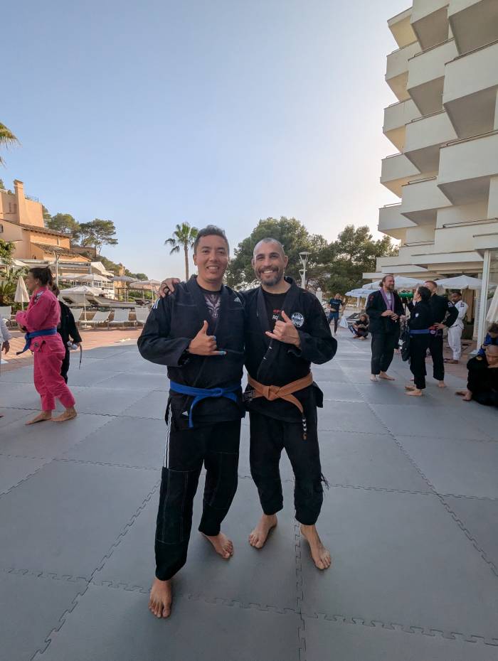 Gran entrenamiento con el Máster Ezequiel @ Mallorca BJJ & Yoga Festival May 2025