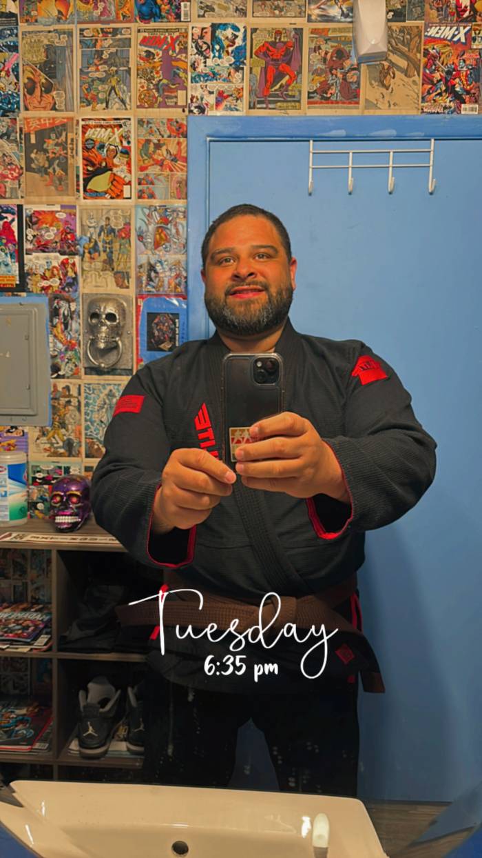 Brown belt · March 19, 2025 · Promoted by Sadiq Daniels