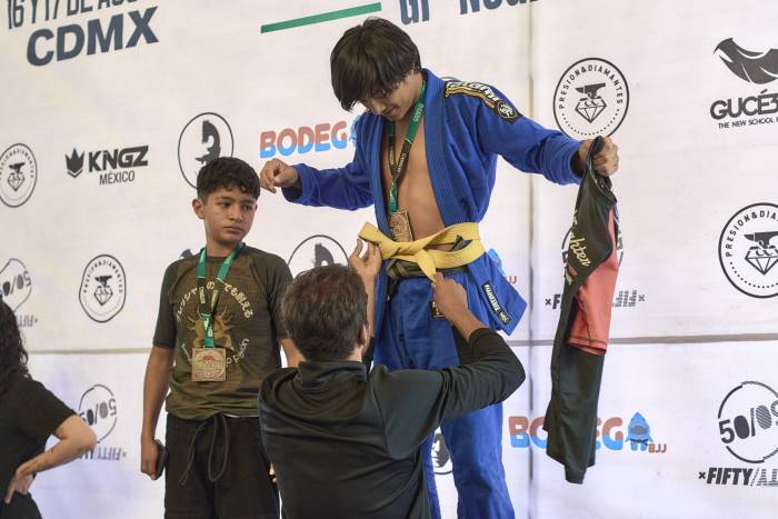 Yellow belt · June 16, 2025 · Promoted by Blue Mat