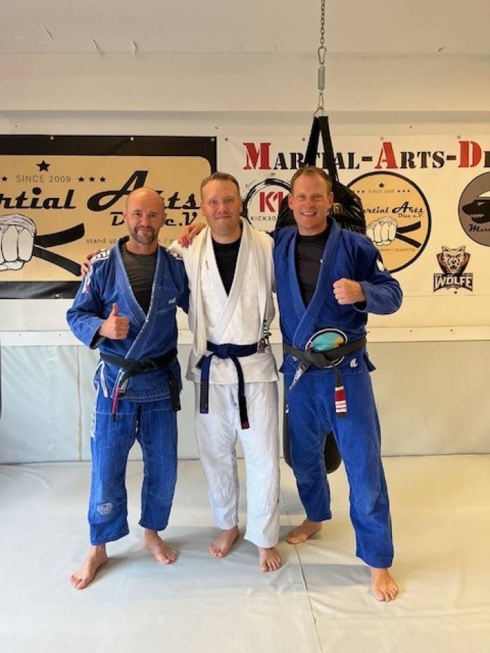Blue belt · August 20, 2025 · Promoted by Grahame Gemmer