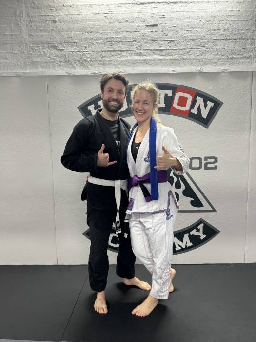 Purple belt · January 20, 2024 · Promoted by Hans Hutton