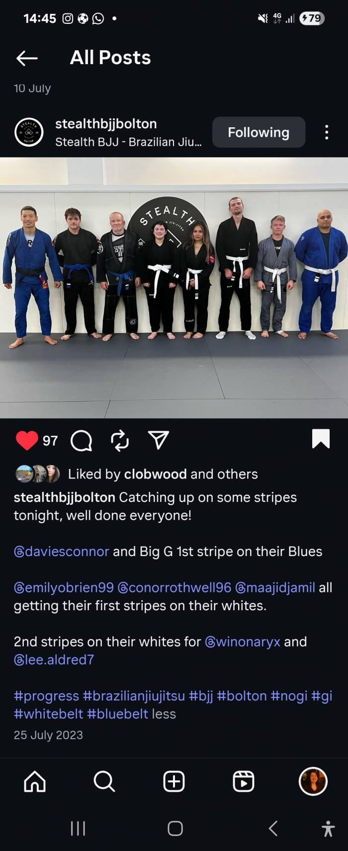White belt · March 9, 2023