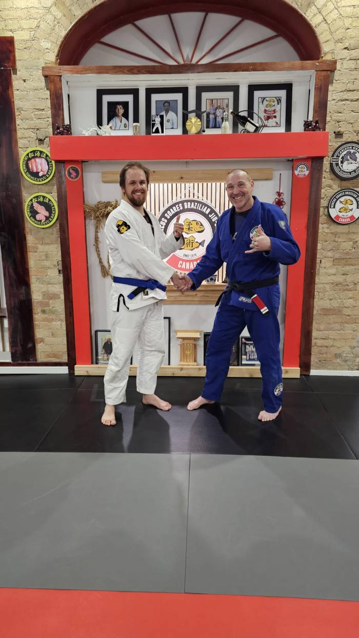 Blue belt · April 29, 2025 · Promoted by James Pilon