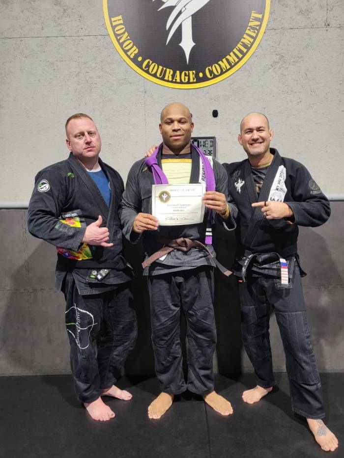 Brown belt · January 29, 2024 · Promoted by Piet Wilhelm