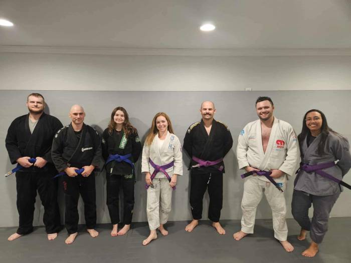 Purple belt · August 23, 2025 · Promoted by Derrick Breaux
