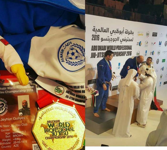 BROWN BELT / First place Abu Dhabi World Professional Jiu-Jitsu Championship 2016