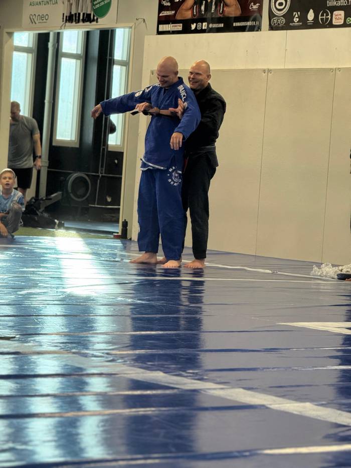 Brown belt · August 26, 2025 · Promoted by Jarkko Mäkelä
