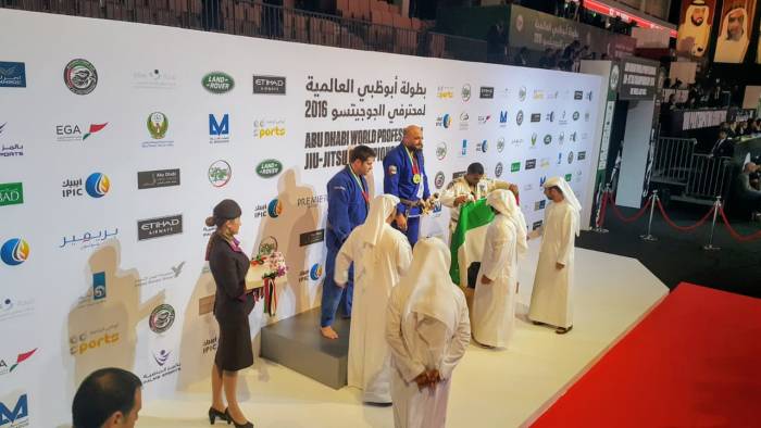 BROWN BELT / First place Abu Dhabi World Professional Jiu-Jitsu Championship 2016