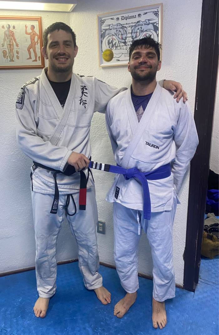 Blue belt · October 25, 2023 · Promoted by Joaquin Covarrubias