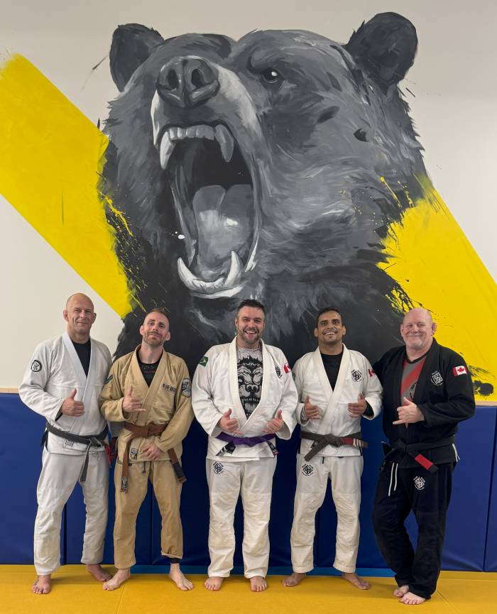 Gringo Seminar 2025 - Gringo, Dave Ladouceur, Mike Slater, Professor Cicero Schiavini, Professor Dave Knowles