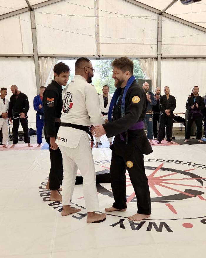 Purple belt · August 31, 2025 · Promoted by Michal Sumelidis