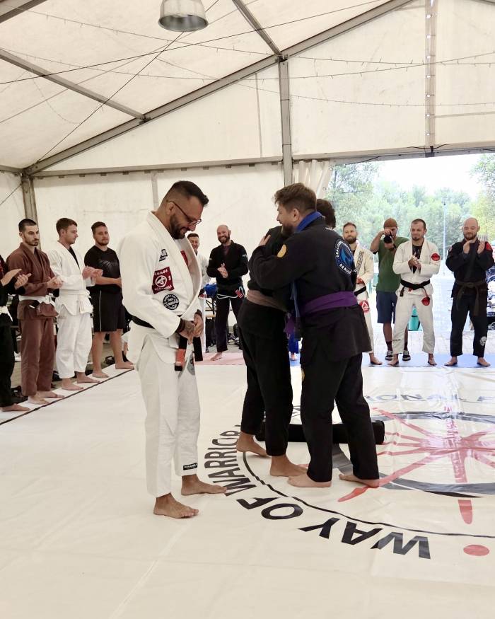 Purple belt · August 31, 2025 · Promoted by Michal Sumelidis