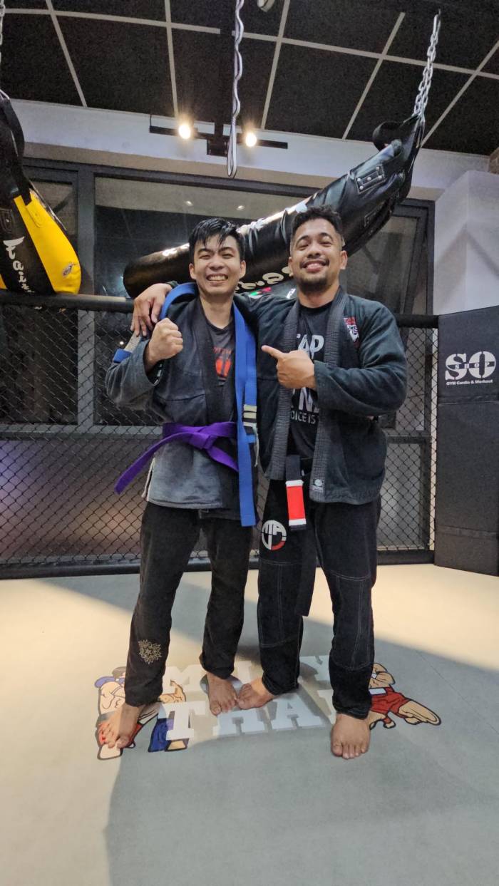 Purple belt · January 14, 2025 · Promoted by Marc Louie Aldovino