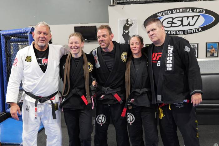 Promoted to Black Belt by Erik Paulson and Rigan Machado, together with my daughter! Aug 15, 2025