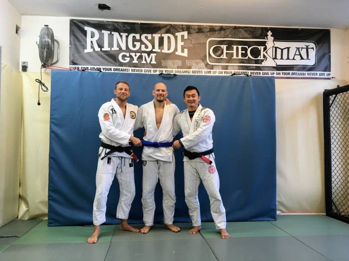 Blue belt · April 16, 2019 · Promoted by Markus Schmidt