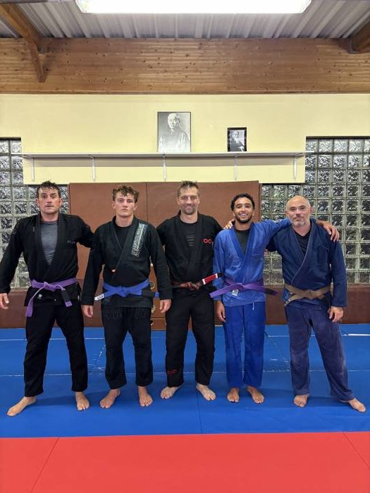 Blue belt · February 14, 2025 · Promoted by Simon Morel