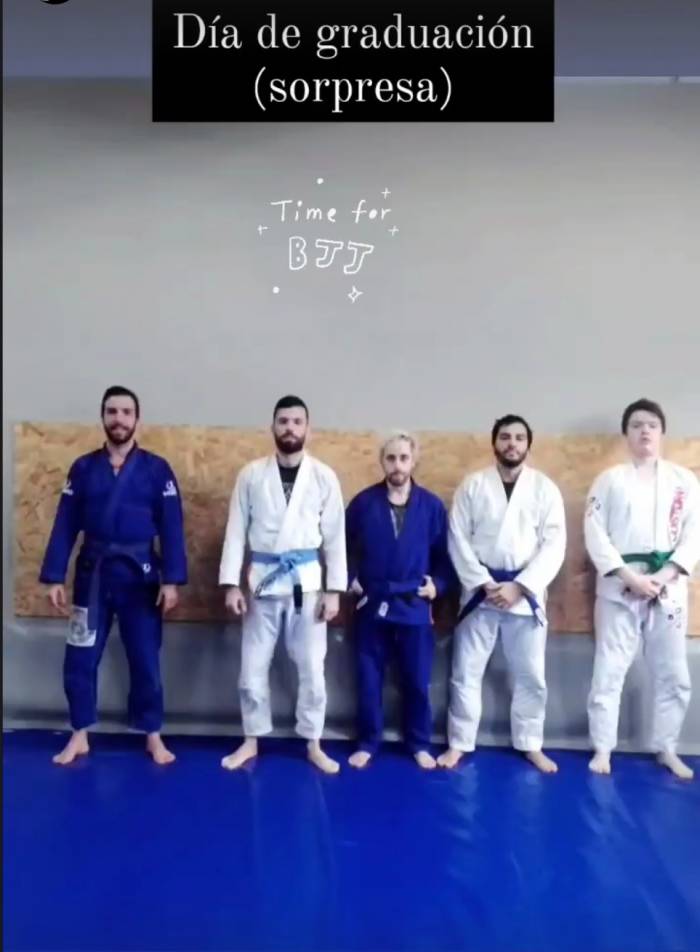 Blue belt · December 9, 2022 · Promoted by Grial Herrera Pérez