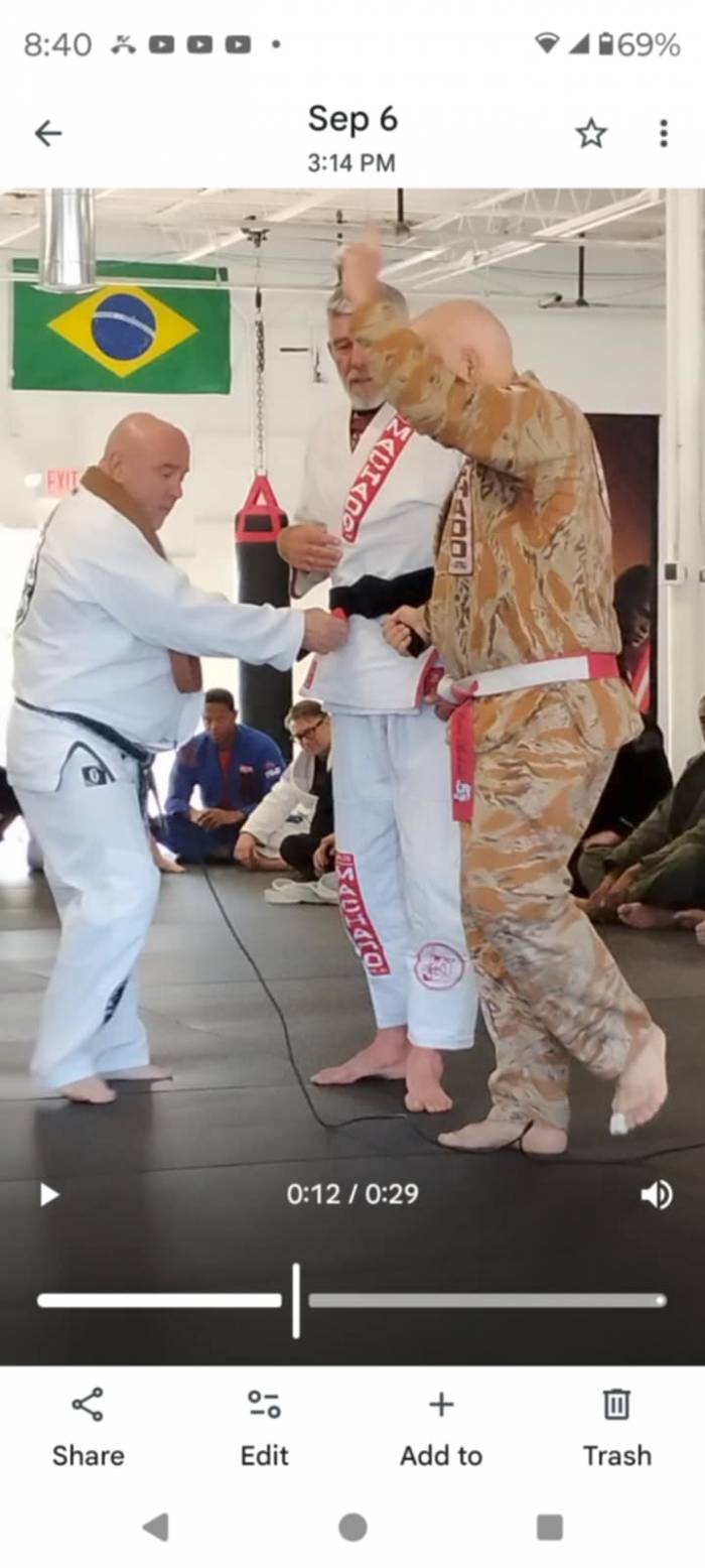 Black belt · September 6, 2025 · Promoted by Carlos Machado