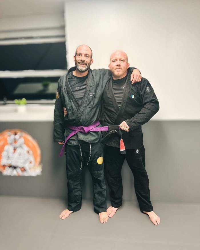 Purple belt · September 11, 2025 · Promoted by Aaron Rogers