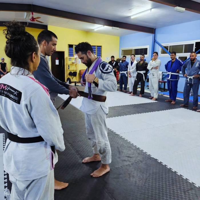 Brown belt · September 8, 2025 · Promoted by Raphaël Mong-Hune