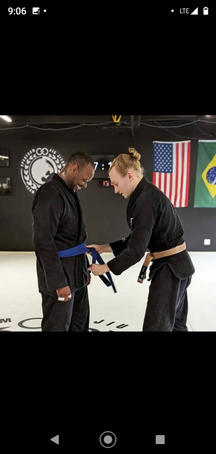 Blue belt · July 25, 2022 · Promoted by Raymond Miller