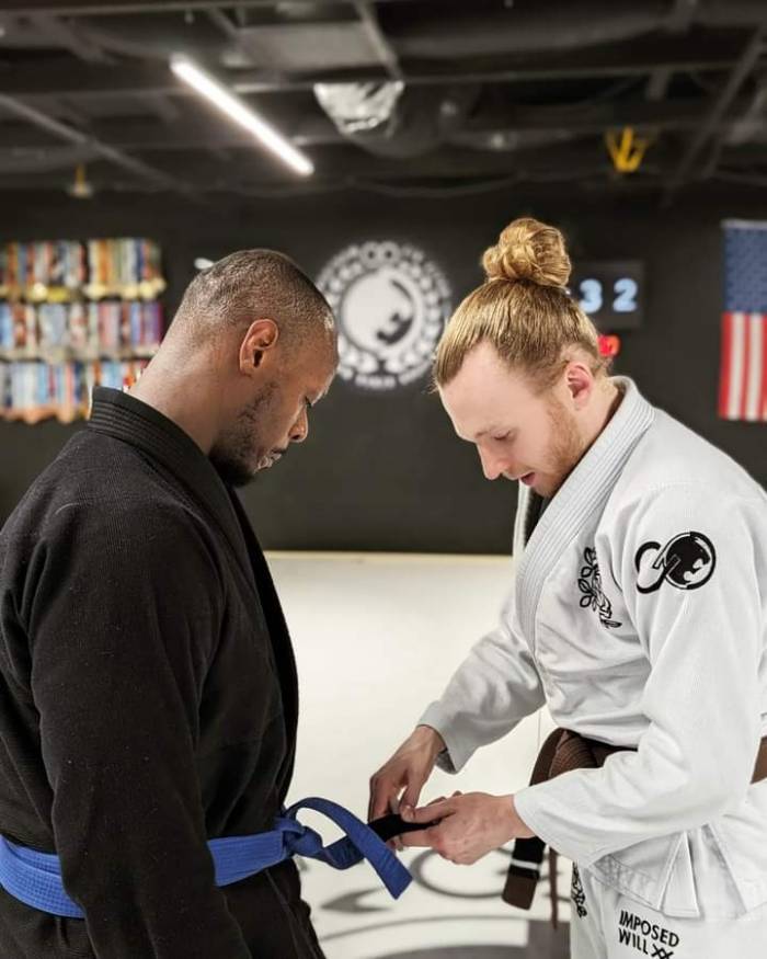 Blue belt · July 25, 2022 · Promoted by Raymond Miller