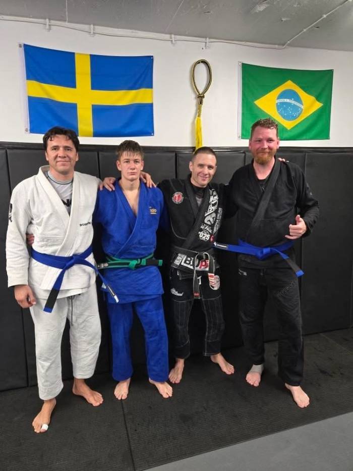 Blue belt · September 13, 2025 · Promoted by Anders Xu