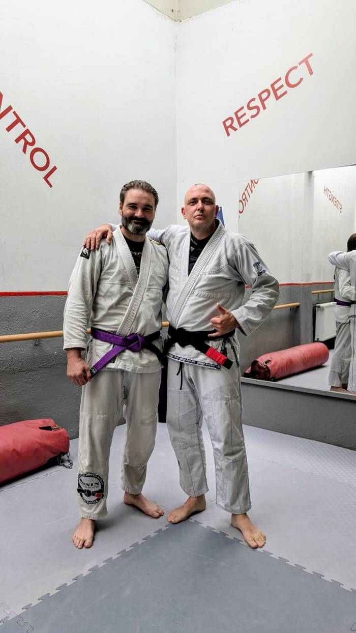 Purple belt · September 14, 2025 · Promoted by Stephan Van Wichelen