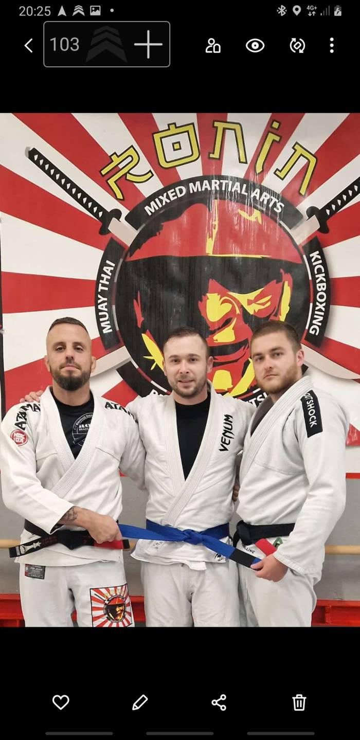 Blue belt · December 8, 2024 · Promoted by Stephan Van Wichelen