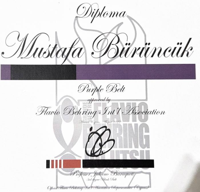 Purple belt · August 23, 2022 · Promoted by Juliano Baraqueti