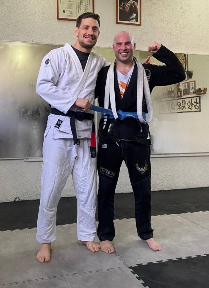 Blue belt · September 5, 2025 · Promoted by Joaquin Covarrubias