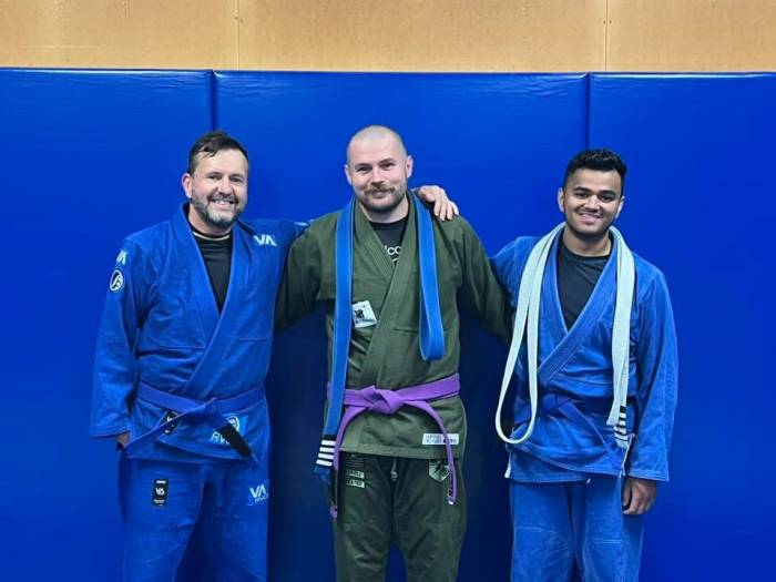 Purple belt · September 8, 2025 · Promoted by Mike Fooks