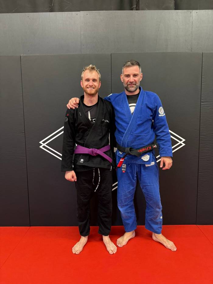 Purple belt · July 2, 2025 · Promoted by Karl Franks
