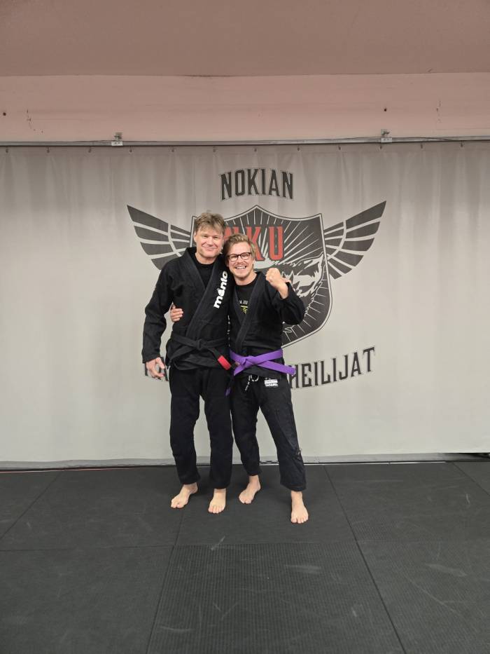Purple belt · September 18, 2025 · Promoted by Aki Lehto