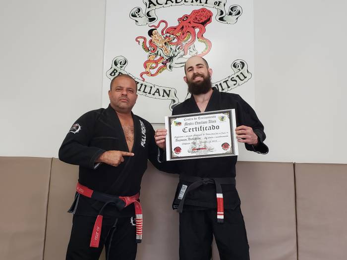 Edmilson Alves the legend, he has ecredited me up to 3rd degree!