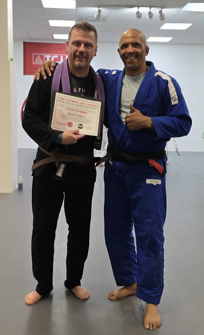 Brown belt · September 18, 2025 · Promoted by Barry Walton