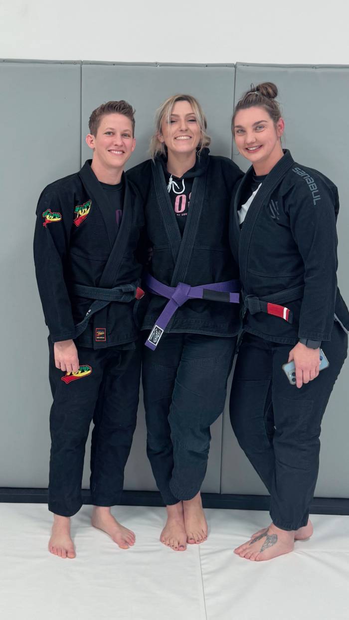 Purple belt · January 14, 2025 · Promoted by Lakyn Bendle