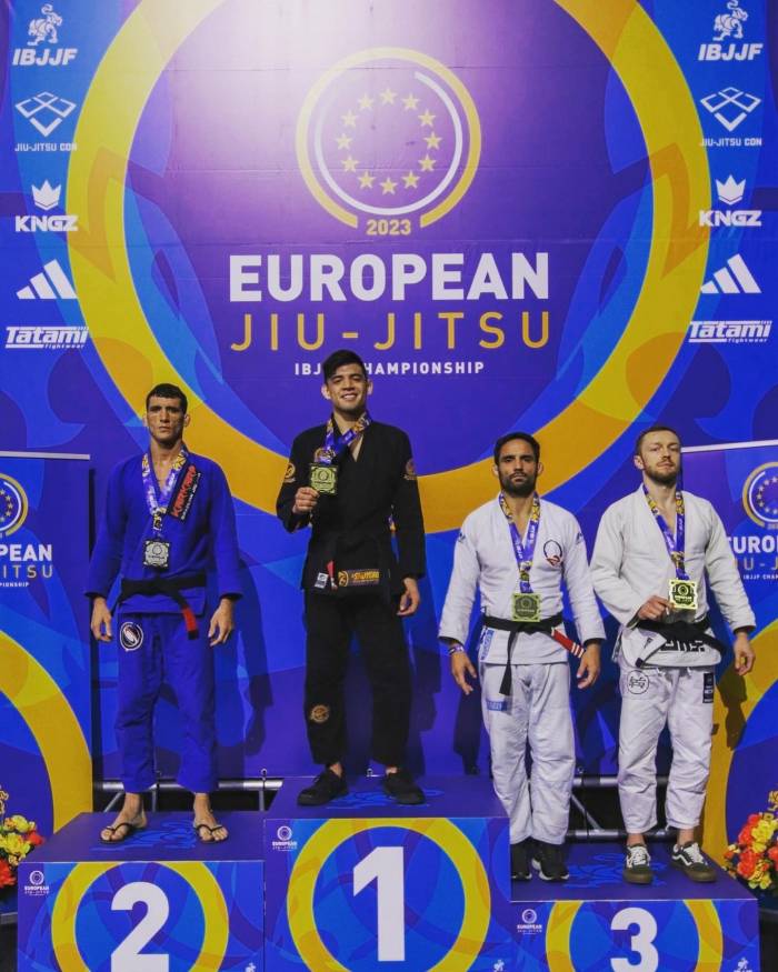 Bronze at IBJJF Europeans Lightweight M1 division