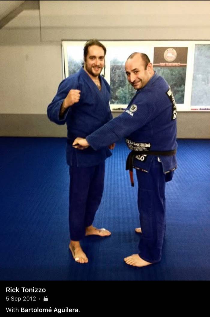 Blue belt · September 1, 2012 · Promoted by Aguilera Bartolome
