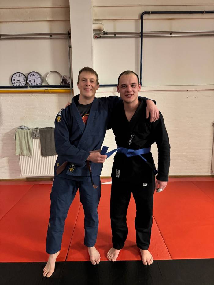 Blue belt · February 19, 2025 · Promoted by Gido Stroek