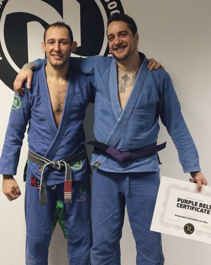 Purple belt · November 1, 2015 · Promoted by Leo Neves