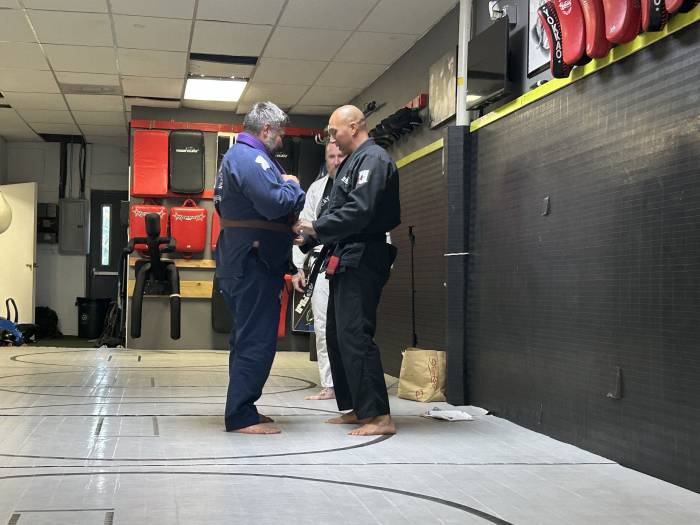 Brown belt · August 26, 2025 · Promoted by Mike Pandolfini